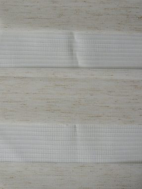 Doppelrollo Klemmfix Click Doppelrollo 3 in 1 Wood marmor, Clever-Kauf-24, ohne Bohren, Klemmfix