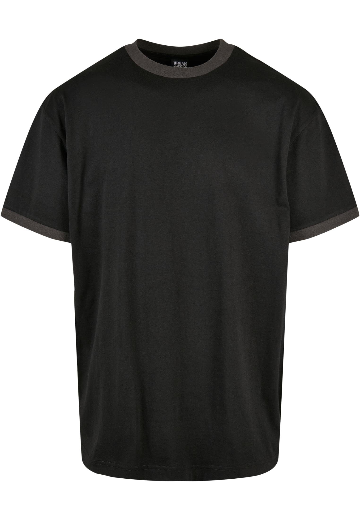 URBAN CLASSICS Kurzarmshirt Herren Oversized Ringer Tee (1-tlg)