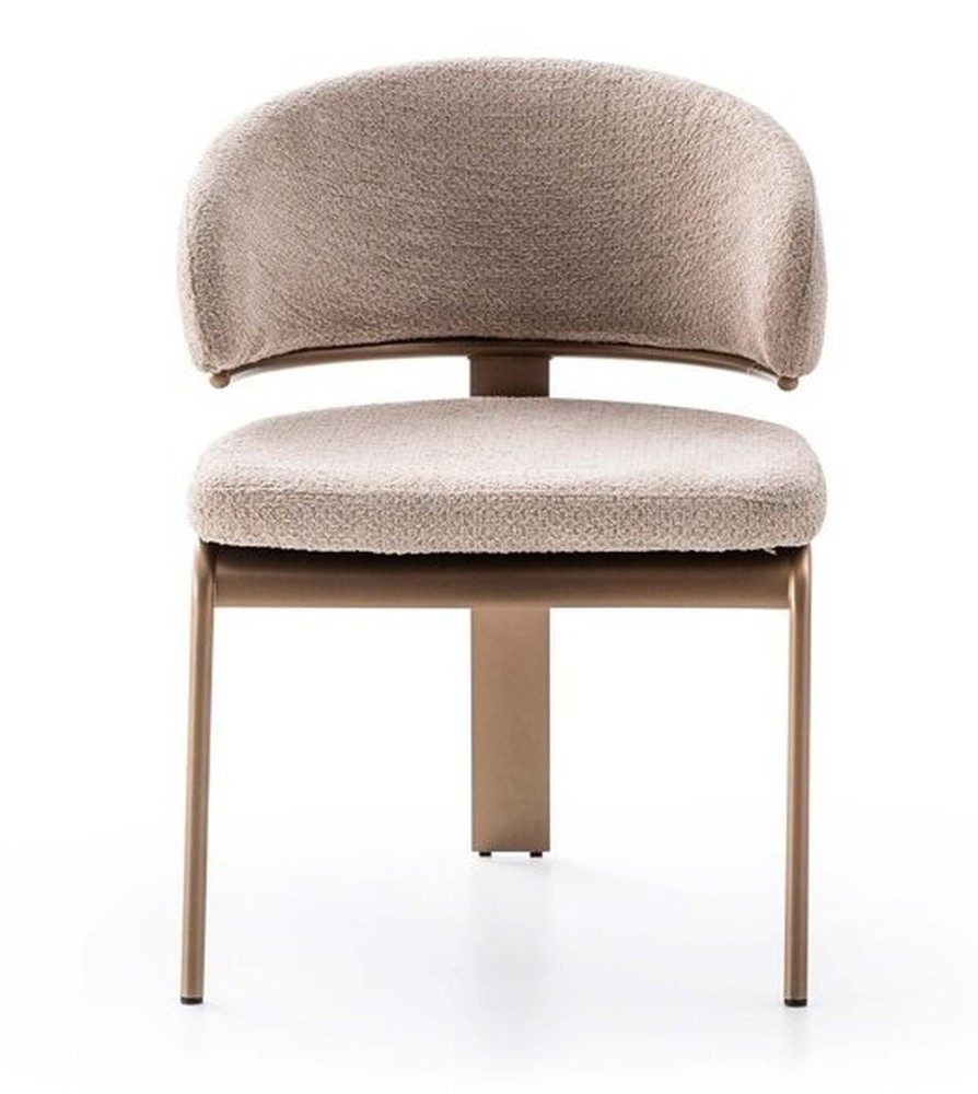 Xlmoebel Esszimmerstuhl Stuhl Moderner Stil Beige Luxuriös Stilvoll Praktisch Komfort (1 St)