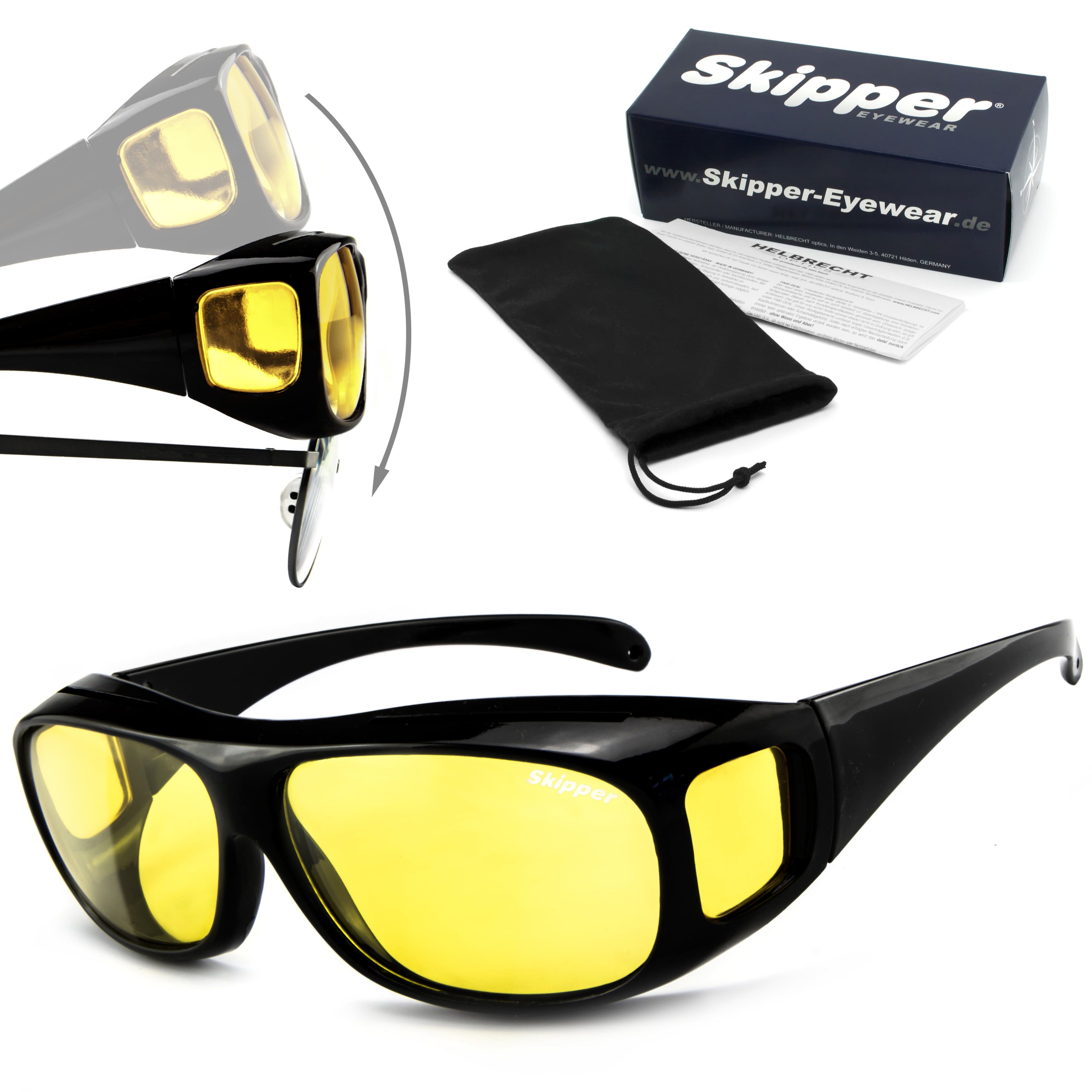 SKIPPER - polarized eyewear Sonnenbrille Überbrille