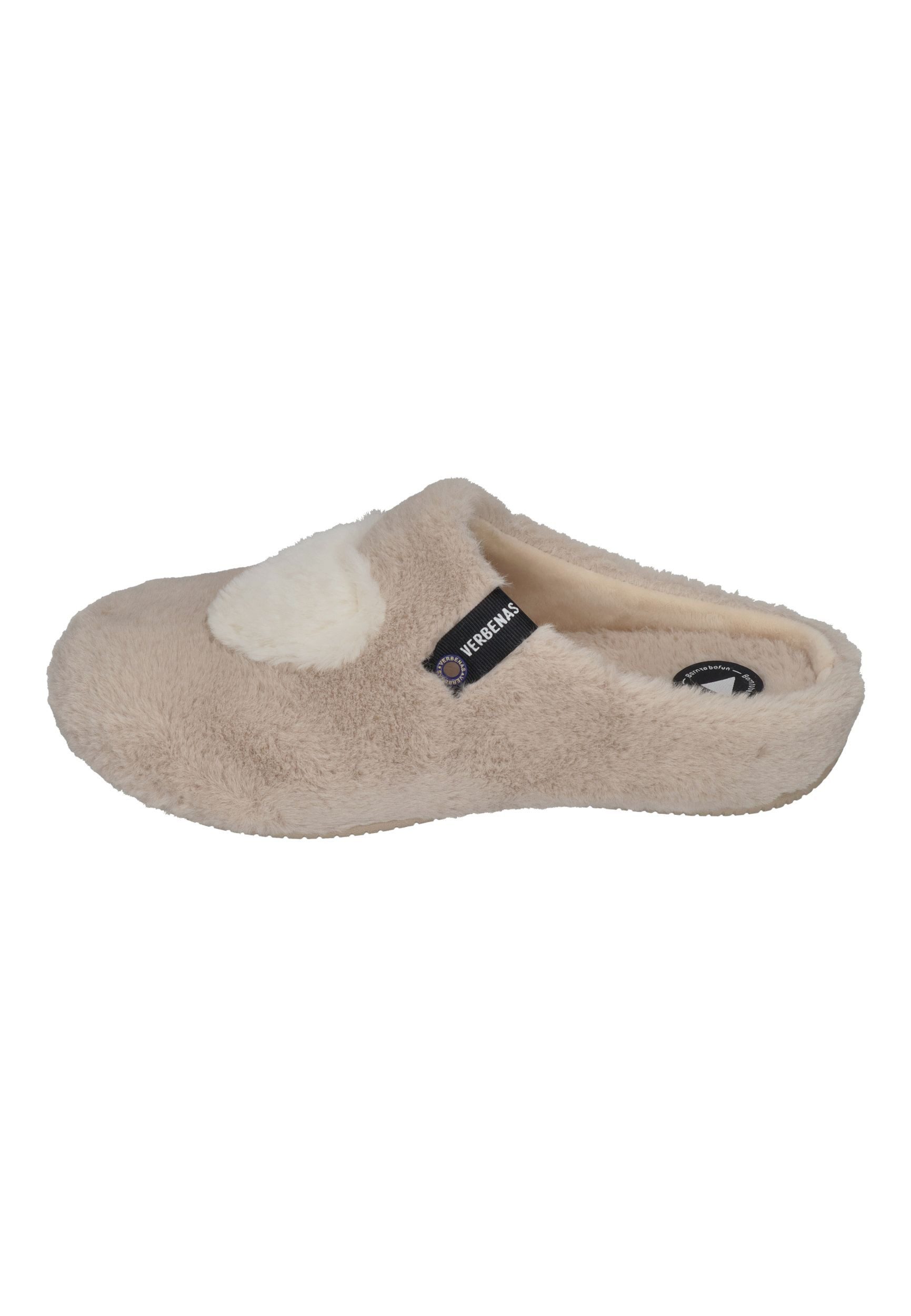 VERBENAS YORK GROSETO VALENTINE Hausschuh beige crudo