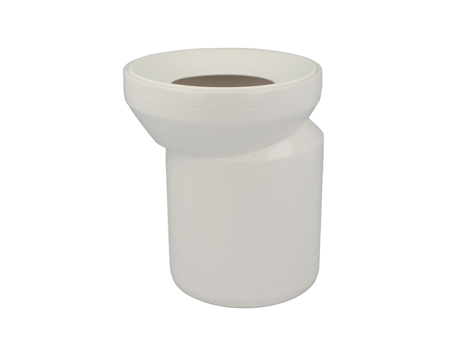 WC-Anschlussrohr WC-Exzenterstutzen DN100 weiß