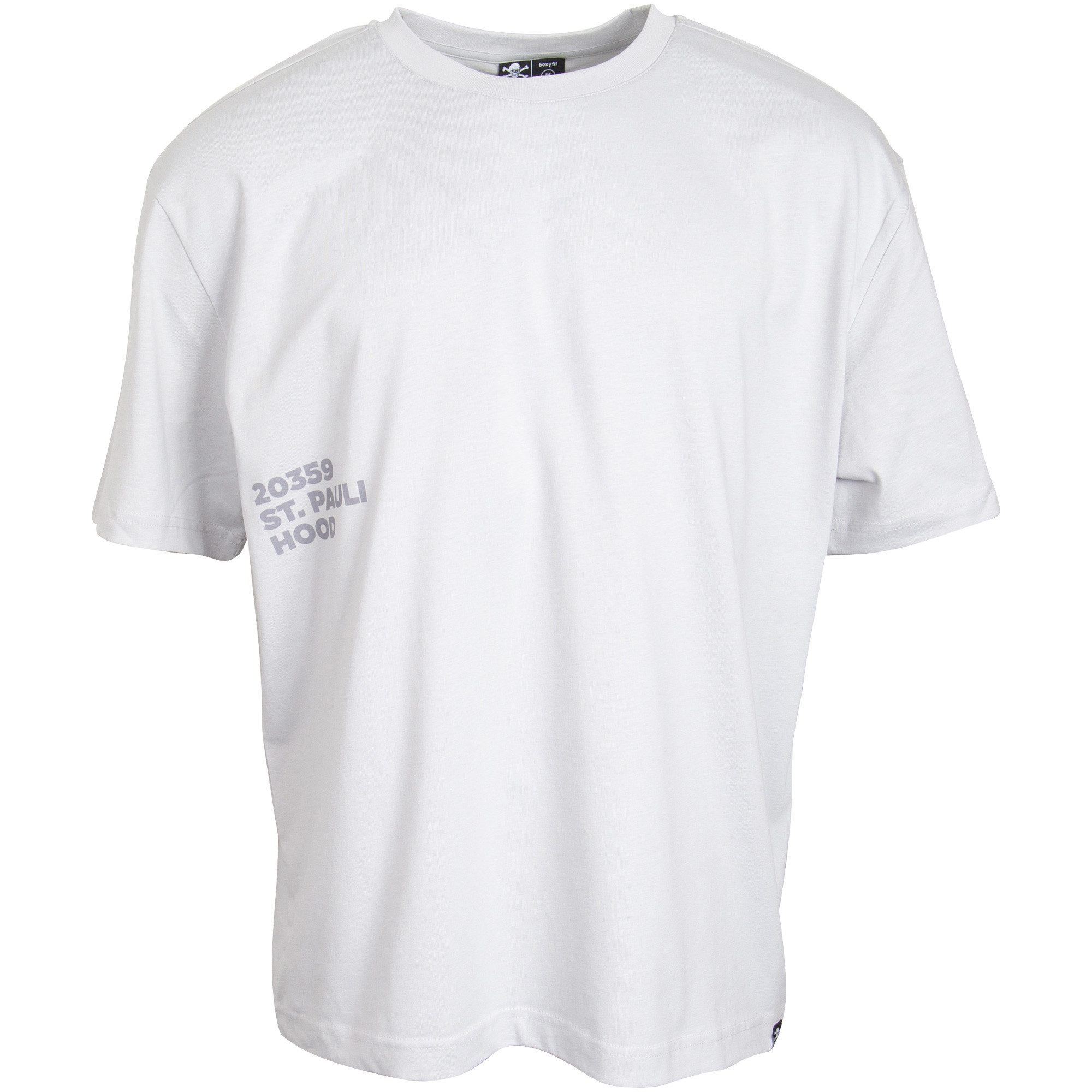 FC St. Pauli T-Shirt FC St. Pauli - T-Shirt "Always Antifascist" - hellgrau