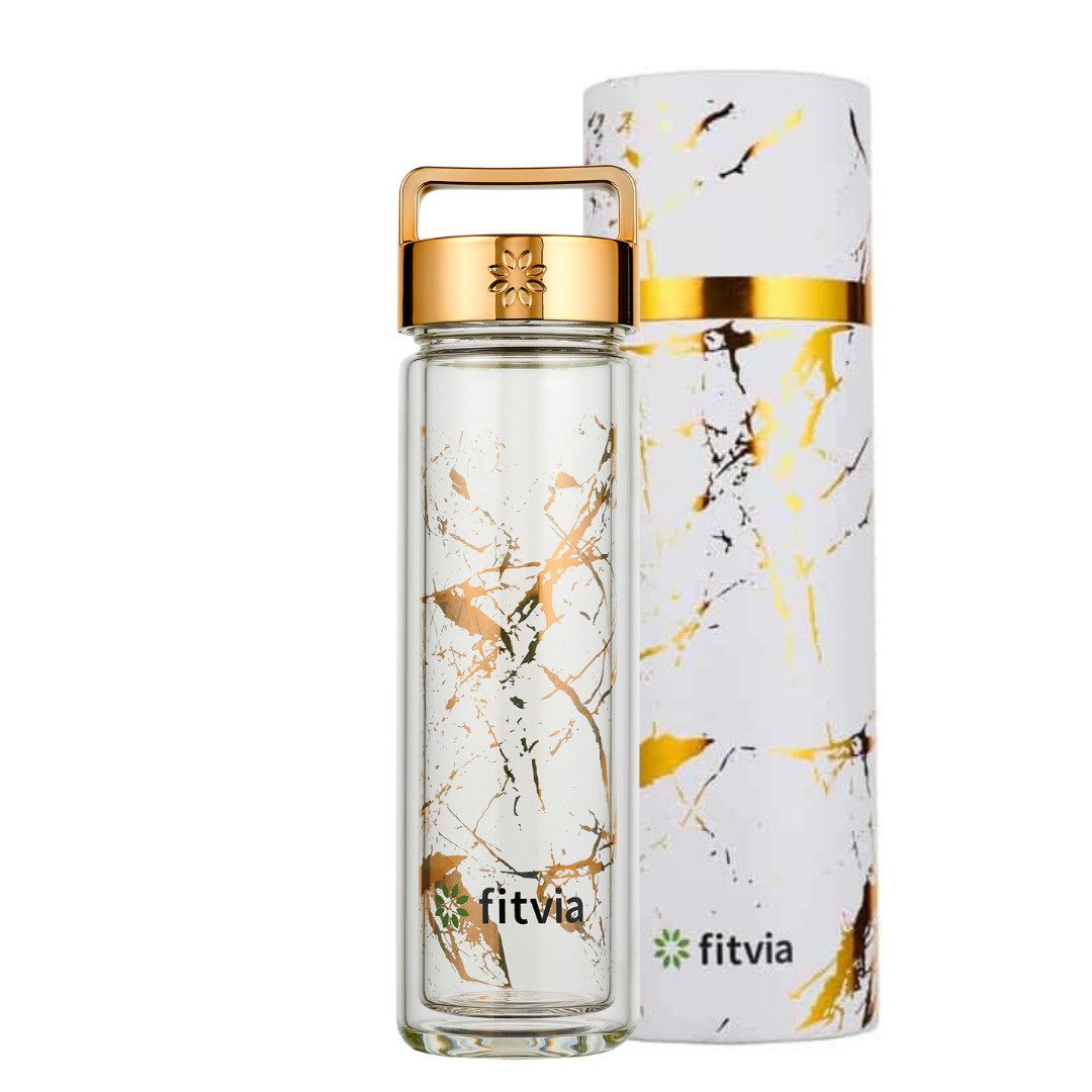 Thermoflasche Thermoflasche "Gold Marble"