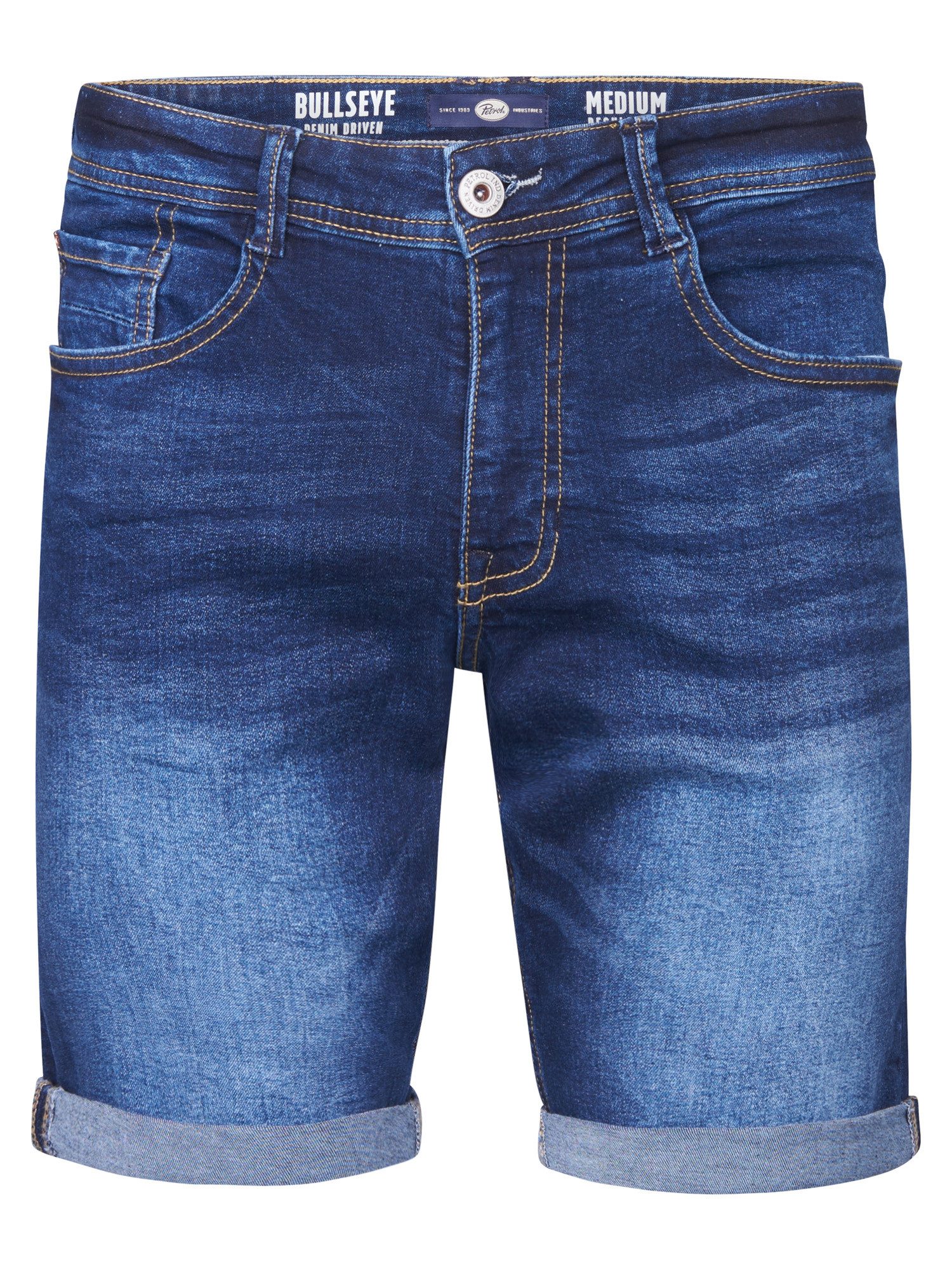 Petrol Industries Jeansshorts Bullseye Denim-Shorts Sail günstig online kaufen