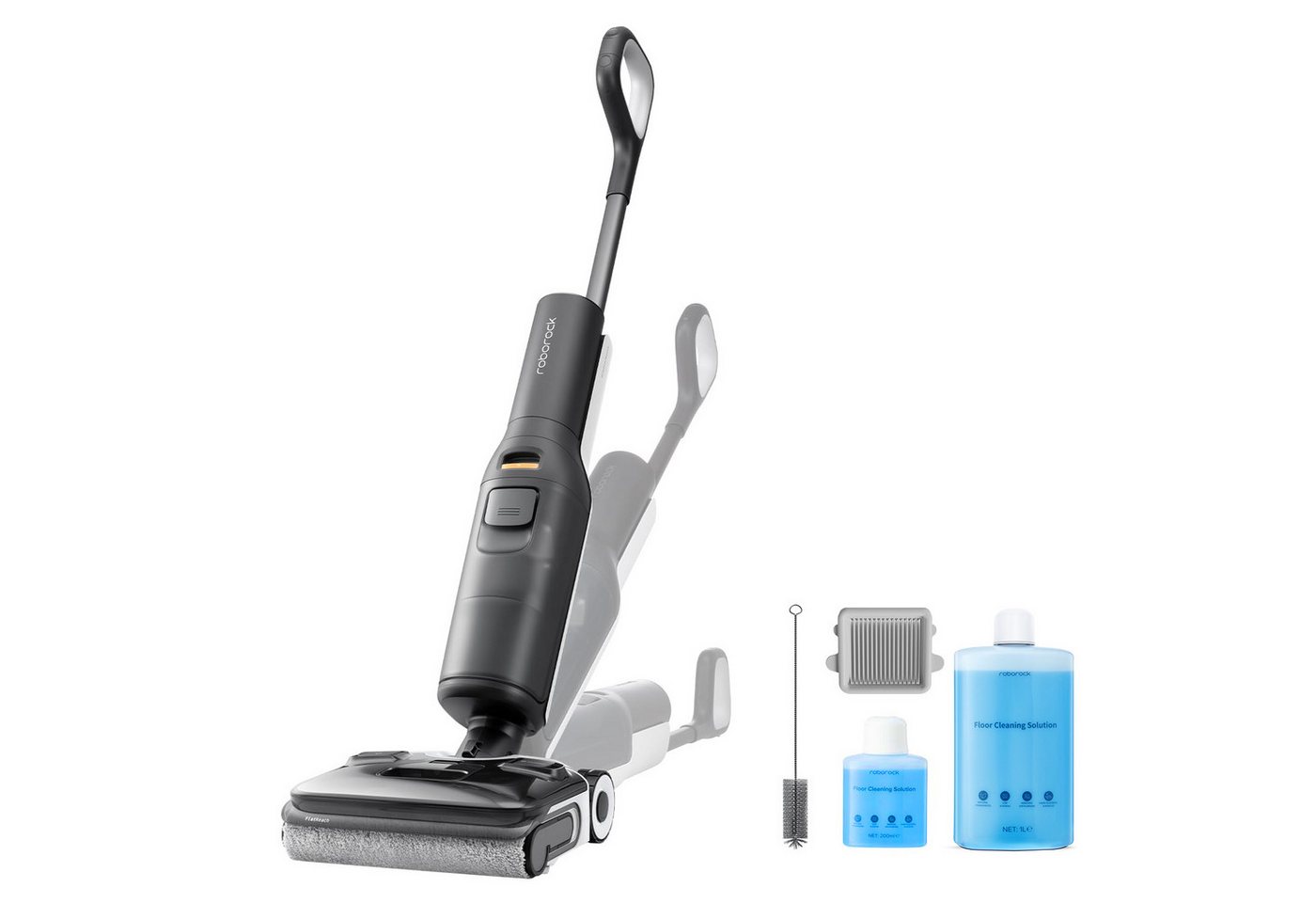 Roborock Nass-Trocken-Akkusauger F25 Combo &F25 LT &F25 ALT, für nasse und trockene Verschmutzungen, mit Selbstreinigung und -trocknung