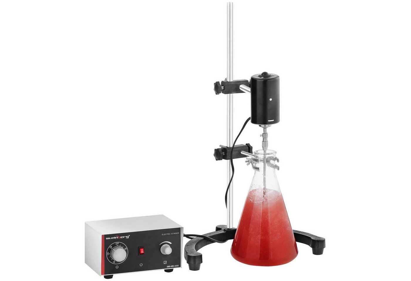 Thumbnail - Steinberg Systems Rührquirl Laborrührer Elektrisch Rührer Mixer Stirrer Rührwerk Präzisionskraft, L: 35 cm