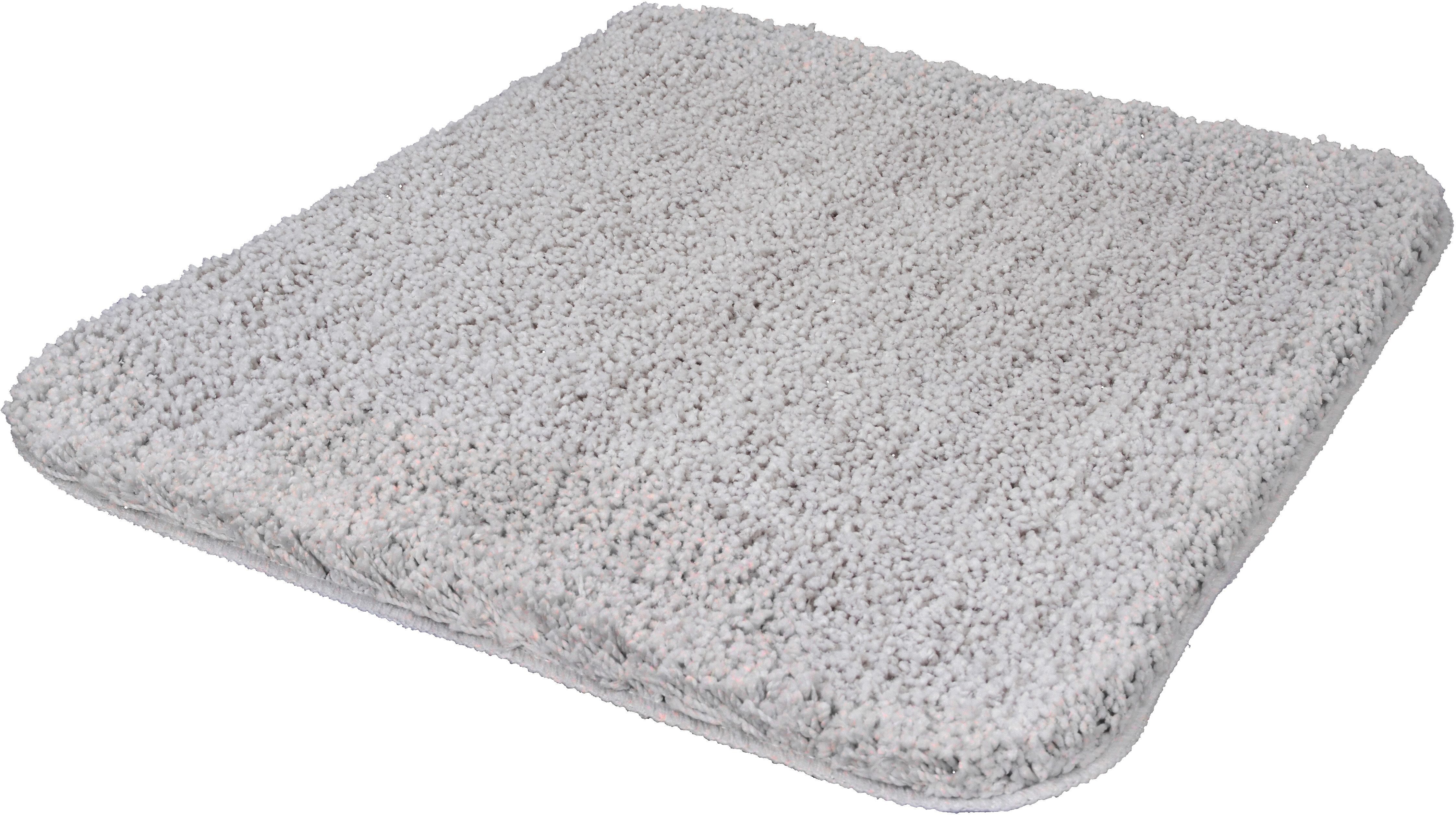 Kleine Wolke Badematte Trend, Höhe 35 mm, rutschhemmend beschichtet, fußbodenheizungsgeeignet, schnell trocknend, Baumwolle, rechteckig, Badteppich, Uni Farben, waschbar