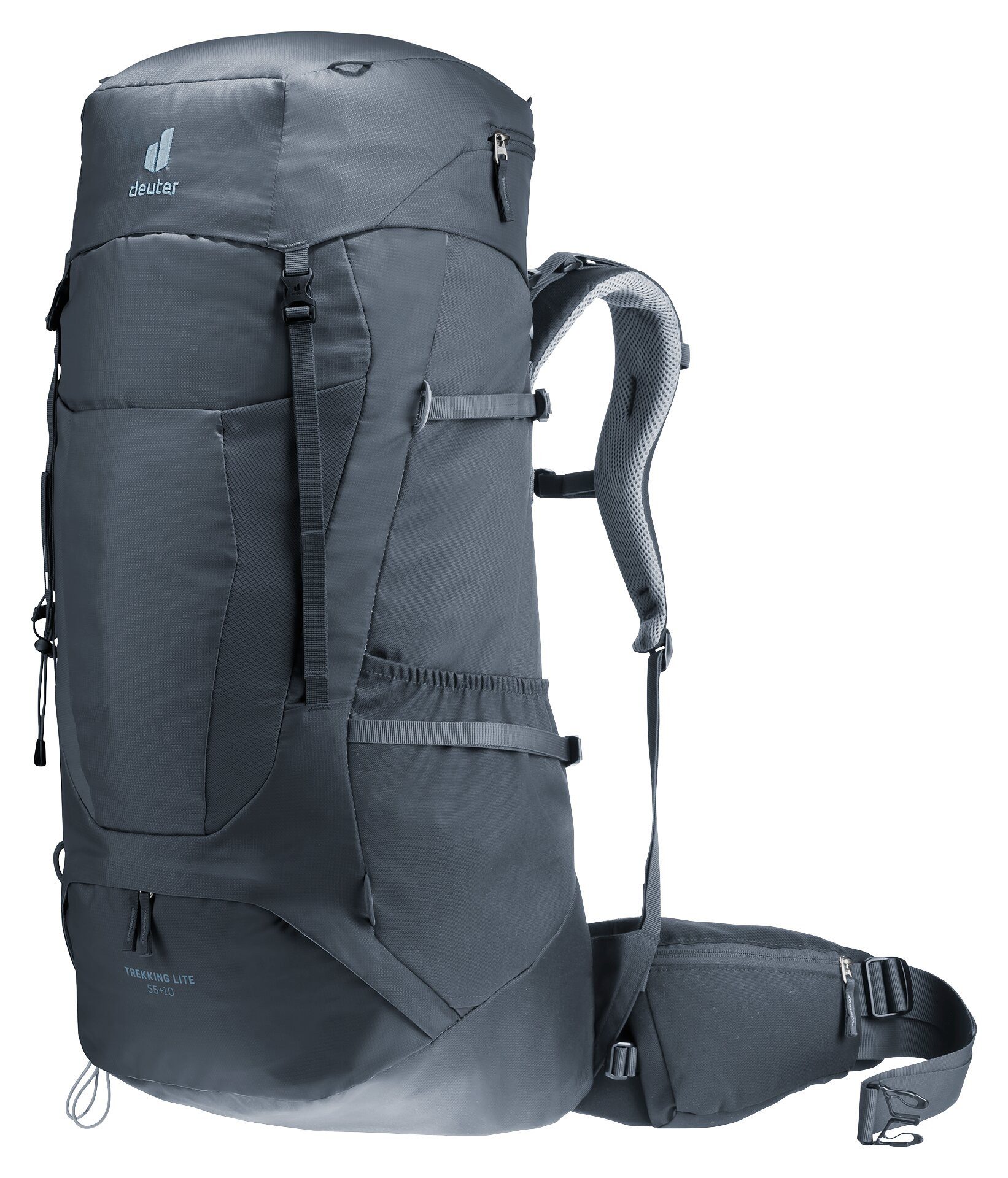deuter Trekkingrucksack Trekking Lite 55+10 Liter Trekkingrucksack schwarz