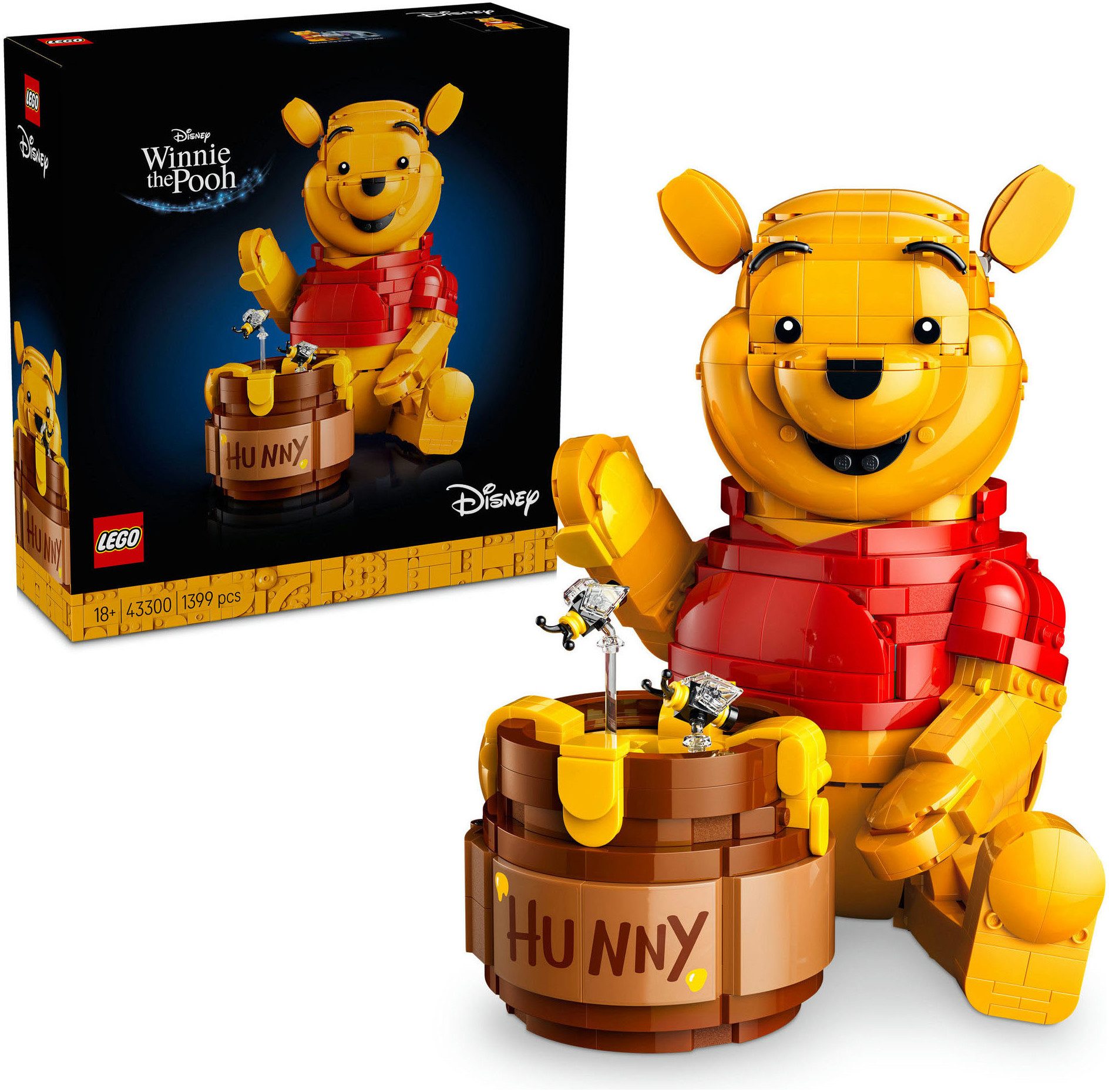 LEGO® Winnie Puuh (43300), LEGO Disney Classic Konstruktionsspielsteine, (1399 St)