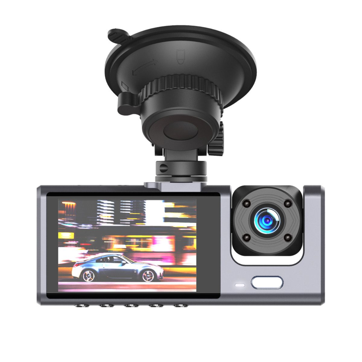 XO XJ03 Dashcam (Full HD, Dashcam mit Front und Rückkamera in Full HD)