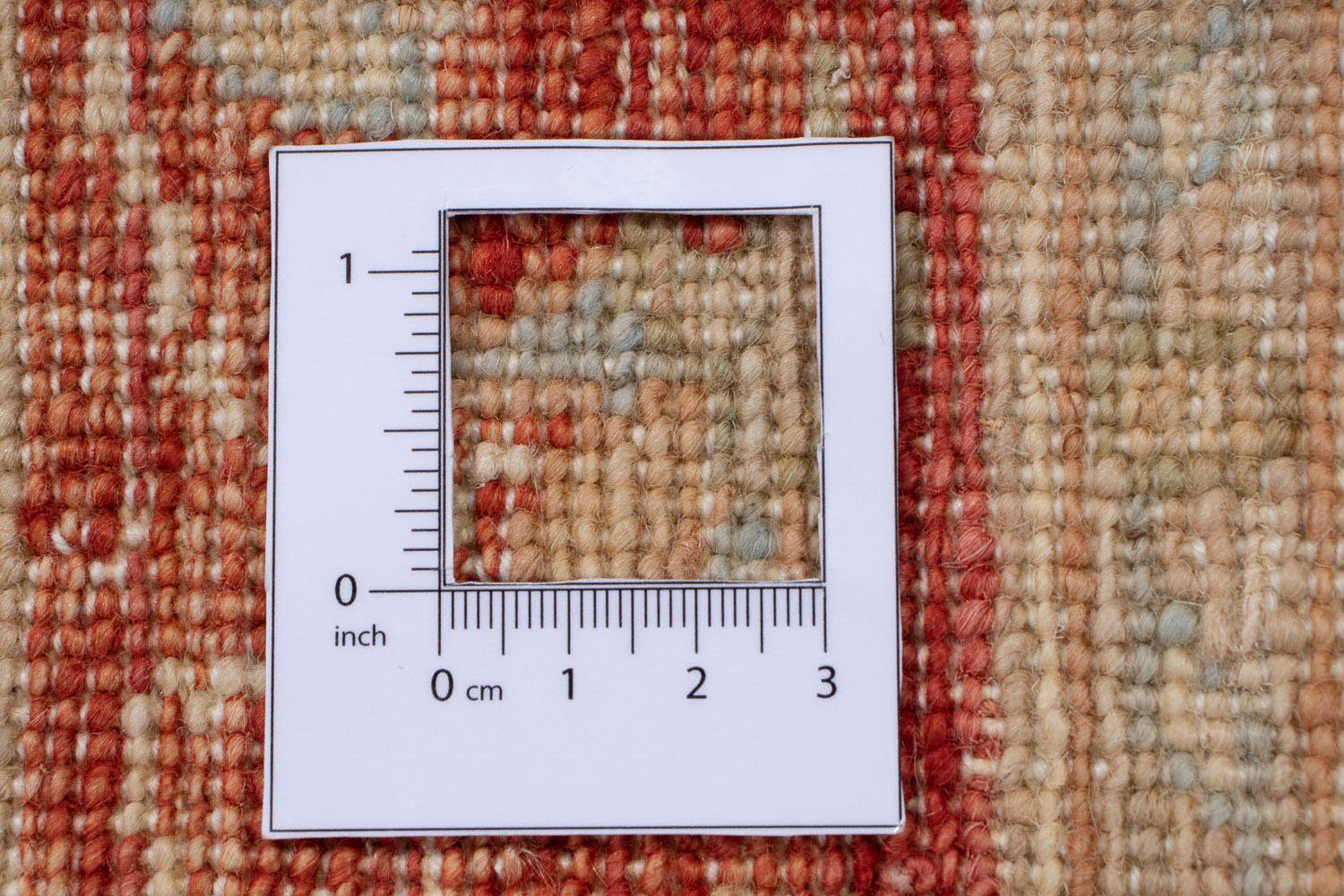 Wohnzimmer, Zertifikat rechteckig, - Orientteppich - Ziegler morgenland, mit x beige, 6 mm, Handgeknüpft, Höhe: Einzelstück 77 cm 246