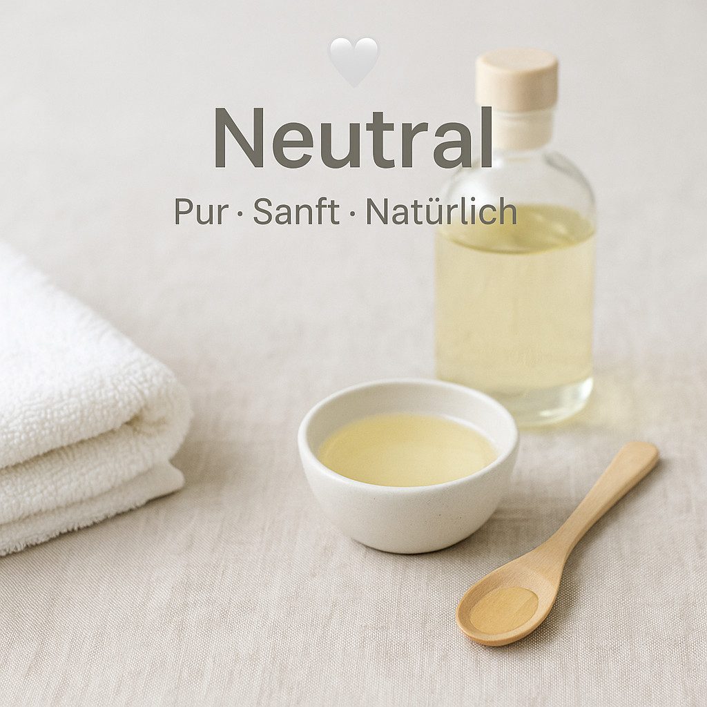 Dufte Momente Massageöl Neutral 250ml - 3 L, hochwertige Pflanzenöle als Basis, vegan und ohne Tierversuche