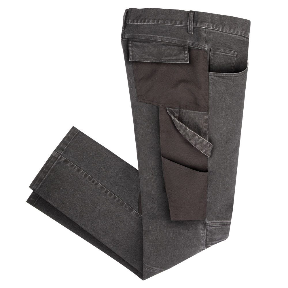 Ismont Arbeitsbundhose ISM 1004 Bundhose Robust Stretch Jeans Stretch-Material