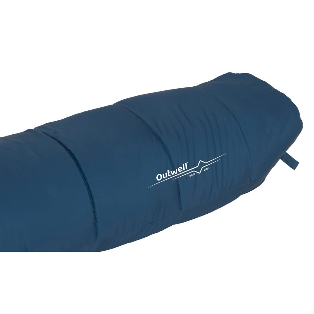 Outwell Schlafsack Schlafsack Cedar Lux Blau (1 tlg)