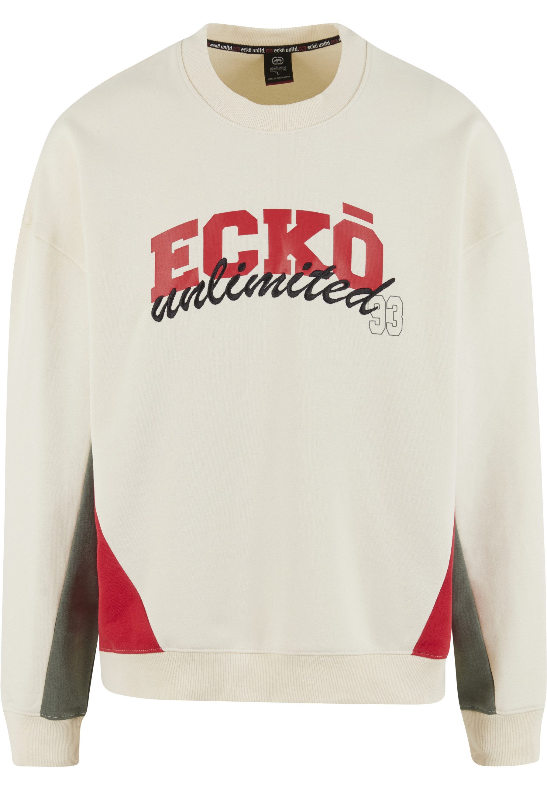Ecko Unltd. Rundhalspullover Ecko Unltd. Pullover Drap (1-tlg)