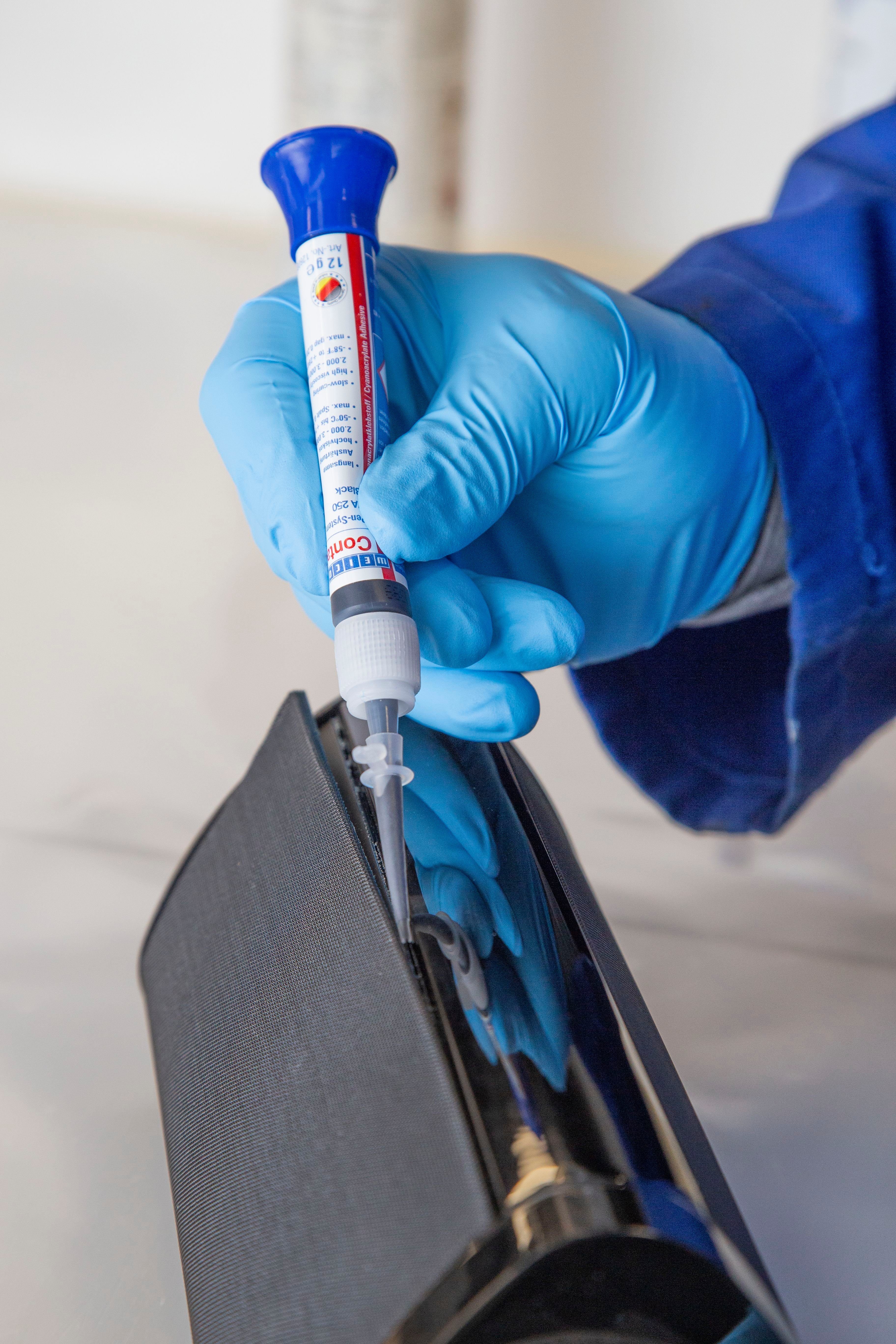 WEICON Sekundenkleber VA 250 Black Cyanacrylat, hochviskoser Sekundenkleber, gummigefüllt, (Pen)