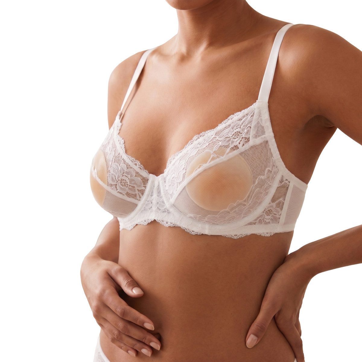 Miss Perfect Brustwarzenabdeckung 70032, Silicone Nipple Covers Without Glue – Silikon-Covers ohne Klebstoff