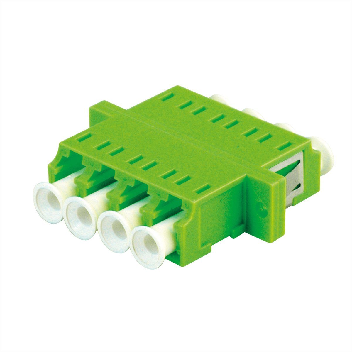 LWL-Kupplung LC vierfach, Multimode, OM5 Glasfaserkabel