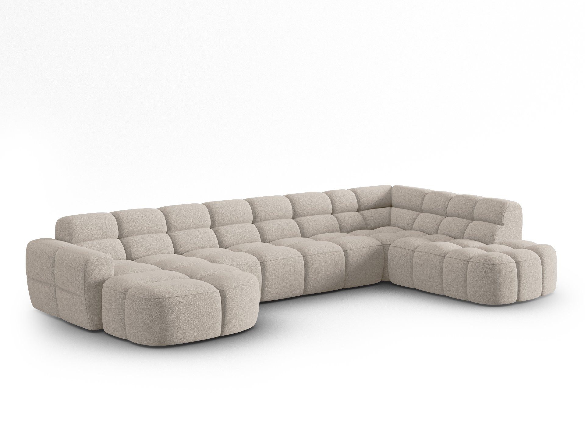 Micadoni Ecksofa Lisa, Panorama 7-Sitzer