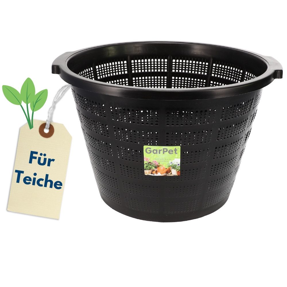 GarPet Pflanzschale Pflanzkörbe Körbe Wasserpflanzen Teichpflanzkorb Pflanzkorb Seerosen