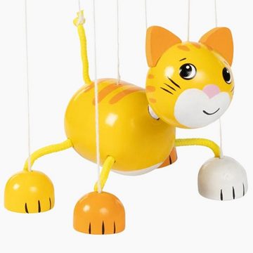 goki Handpuppe Marionette Katze, verbessert die Motorik