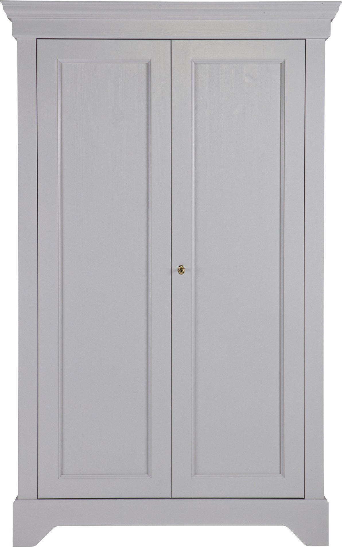 WOOOD Garderobenschrank "Isabel" mit 4 Fachböden, H 191 cm x B 118 cm günstig online kaufen
