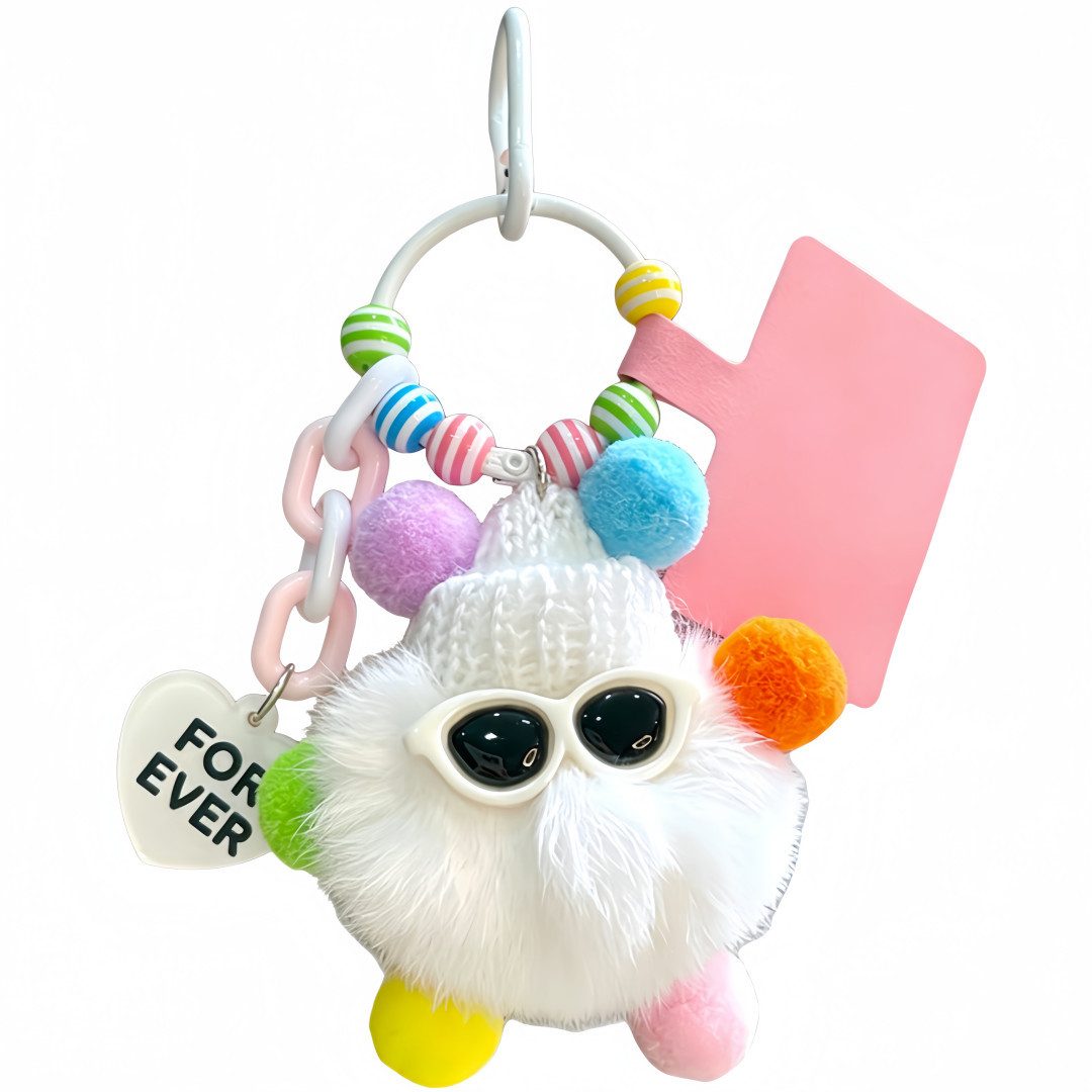 FOUORTUNATE-BEE Schlüsselanhänger Schlüsselanhänger Einschulung Geschenk Glücksbringer Schulanfang, Für Schulranzen Rucksack Federmappe Schlüssel Geschenk für Kinder