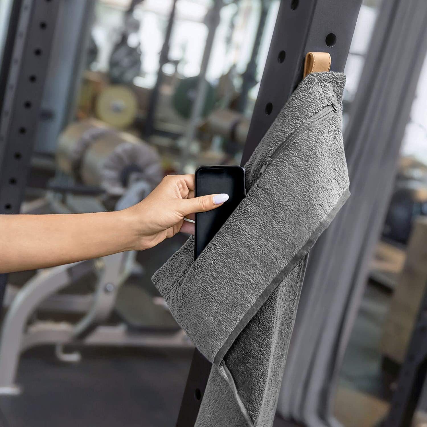 Stryve Sporthandtuch Towell +, Handtuch mit Tasche und Magnetclip 2er Set A günstig online kaufen