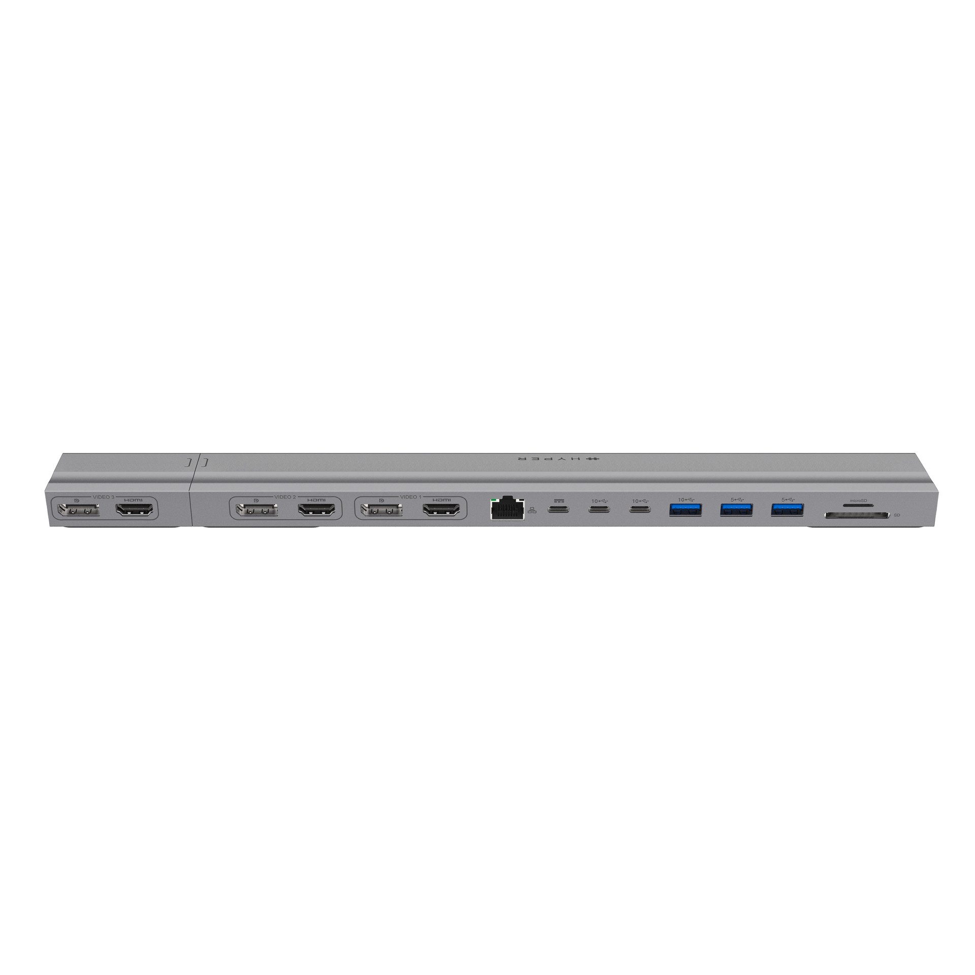 Laptop-Dockingstation HyperDrive 4K Multi-Display Dock für 13”-16” MacBooks