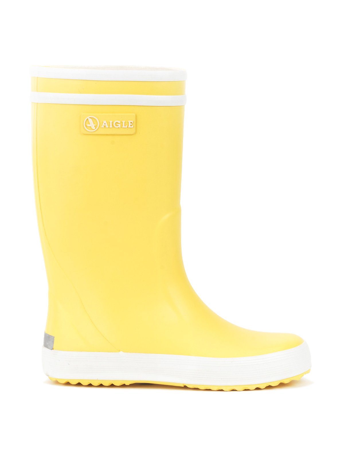 Aigle Lolly-Pop jaune/blanc Gummistiefel jaune blanc