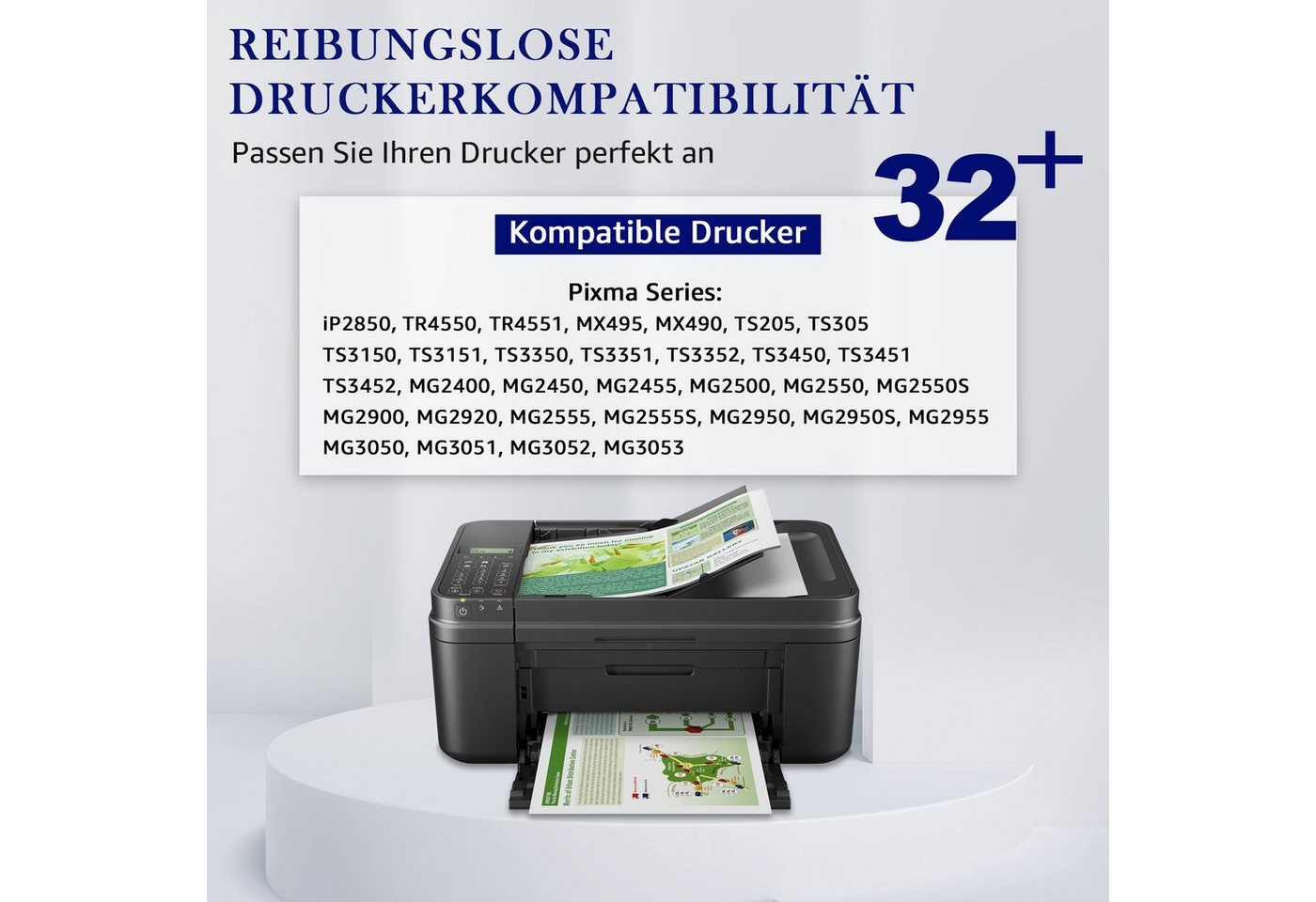 Thumbnail - MOOHO ersetzt für CANON 545XL CL-546XL 546 XL Multipack Tintenpatrone (Pixma MX490 MX495 TR4550 TR4551 TS205 TS305 TS315...