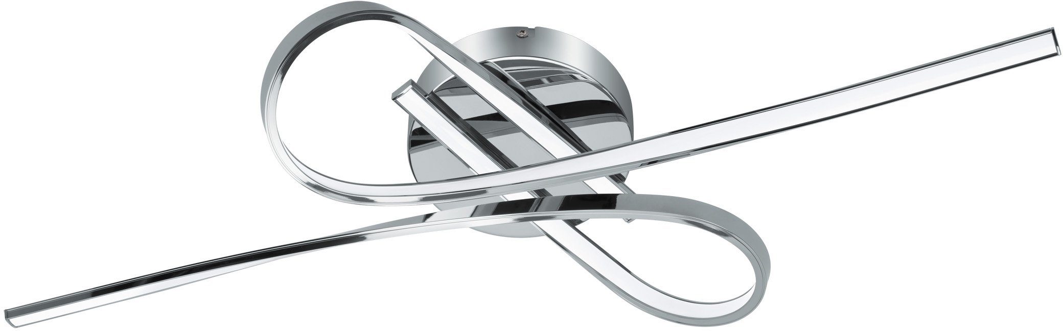 EGLO Deckenleuchte SELVINA Deckenlampe, Alu und Kunststoff, IP20, Wohnzimme günstig online kaufen