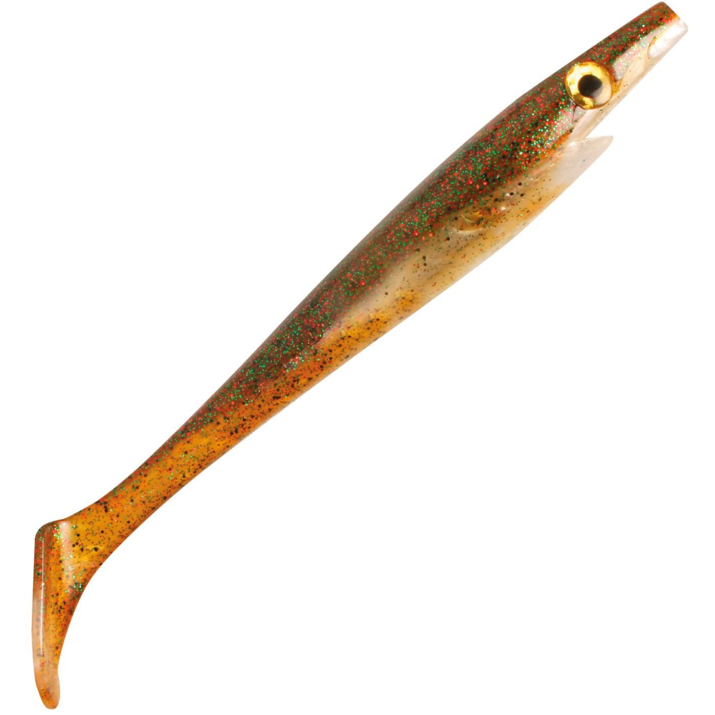 Kunstköder Strike Pro Pig Shad 15cm 21g - 4 Gummifische