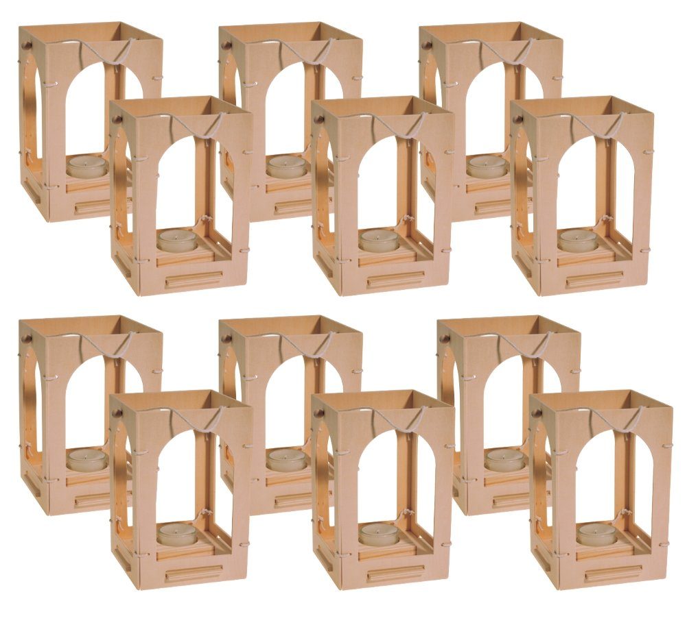 AVANTGARDE Umzugslaterne Laterne Stecksystem, Set 12 günstig online kaufen