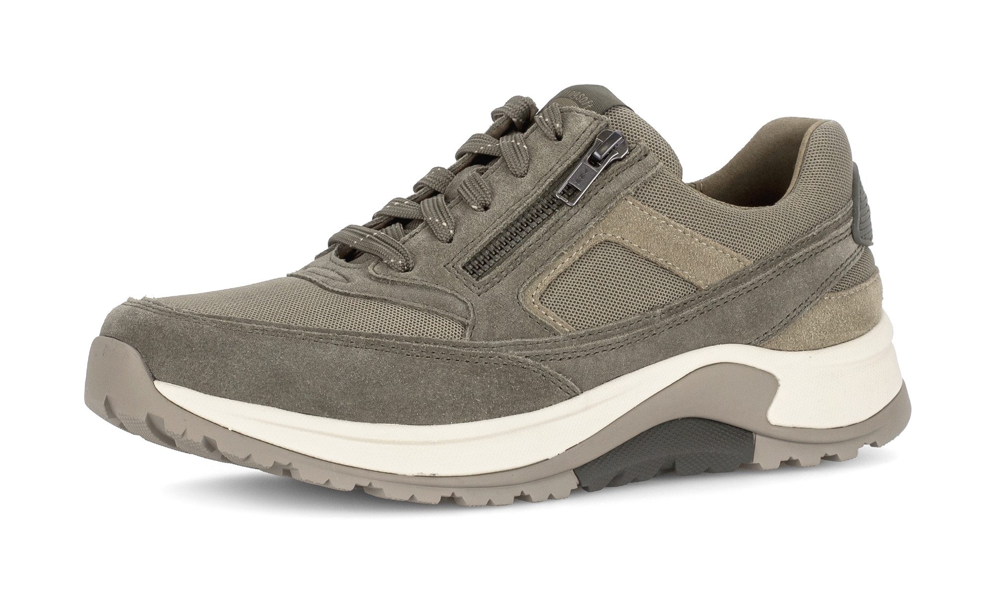 rollingsoft Keilsneaker, Schnürschuh, Halbschuh, Freizeitschuh, Außenreißverschluss, G-Weite