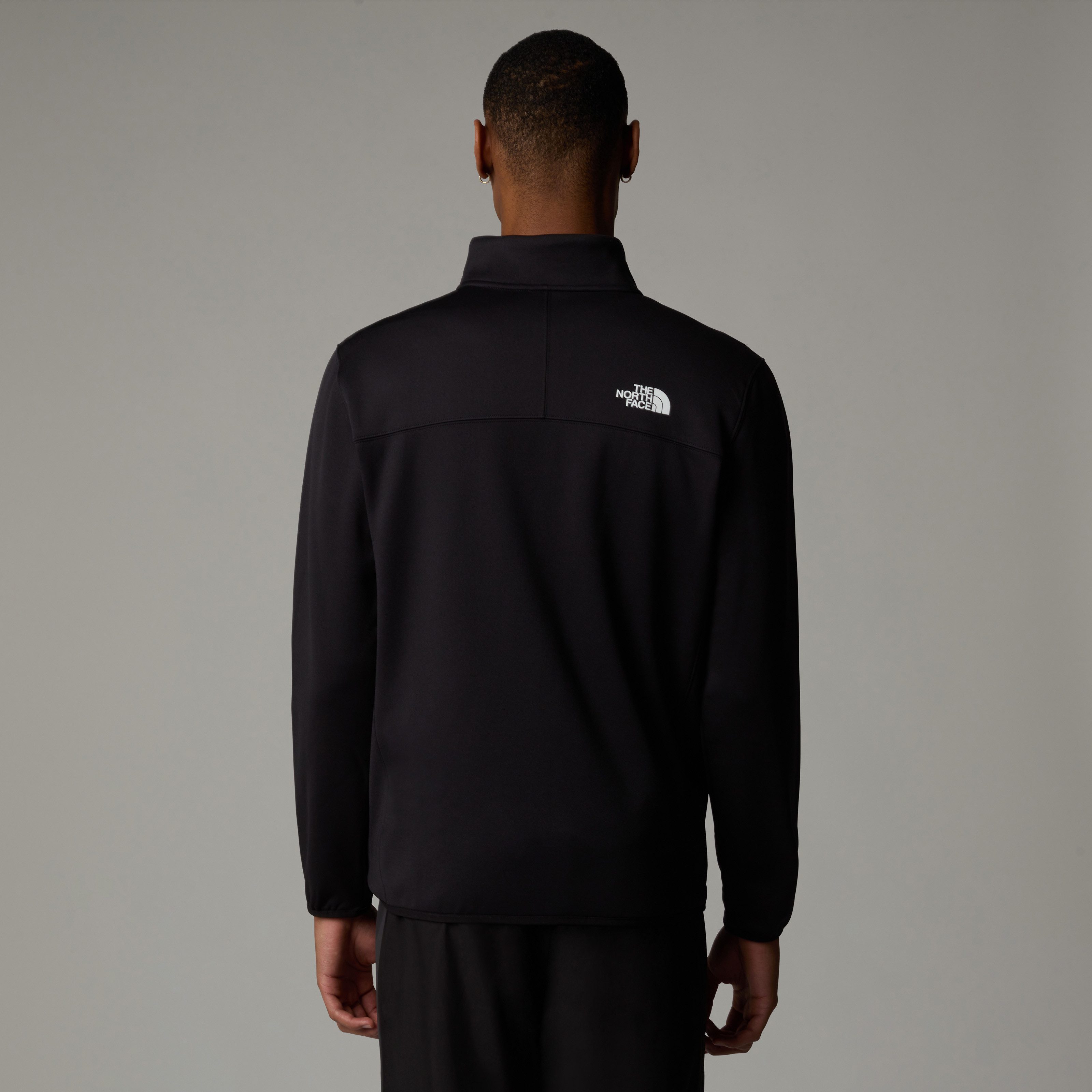 The North Face Fleecejacke mit Stehkragen, mit Brusttasche, aus elastischem Material