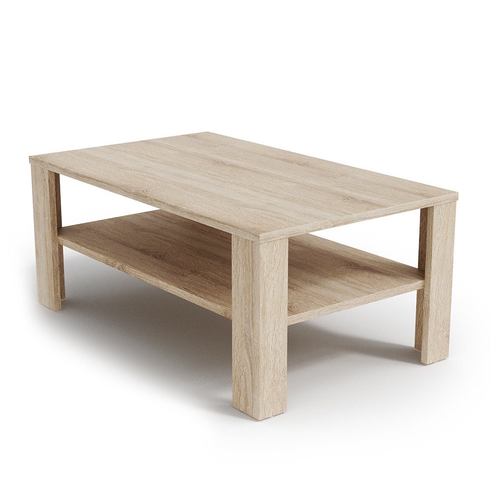 Vicco Couchtisch, Sonoma, 100 x 60 günstig online kaufen