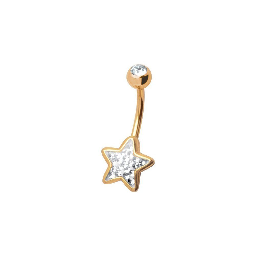 Karisma Bauchnabelpiercing Hochwertige Bauchnabel Piercing Stern günstig online kaufen