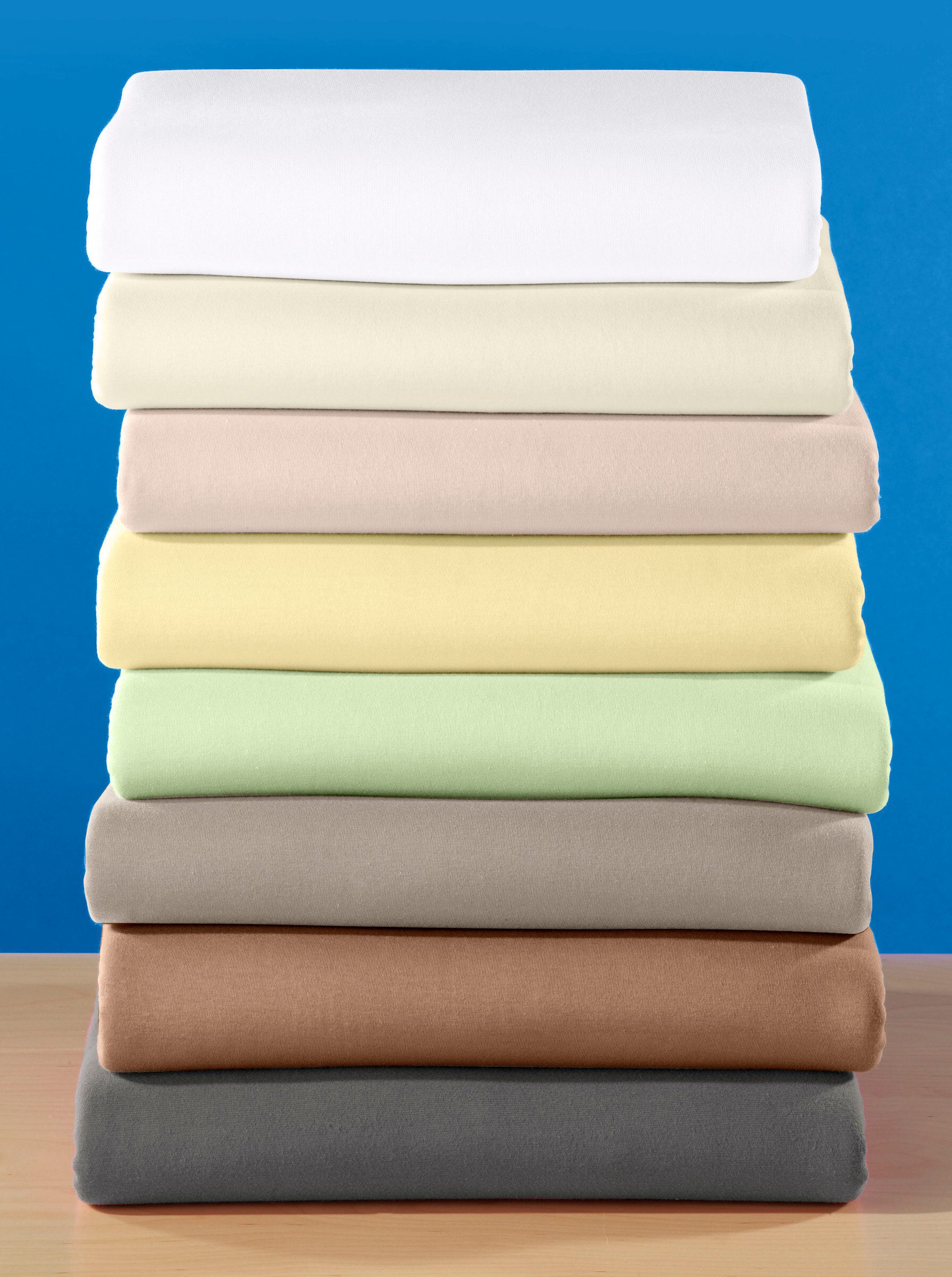 Witt Bettlaken Spannbetttuch, Feinjersey, Baumwolle günstig online kaufen