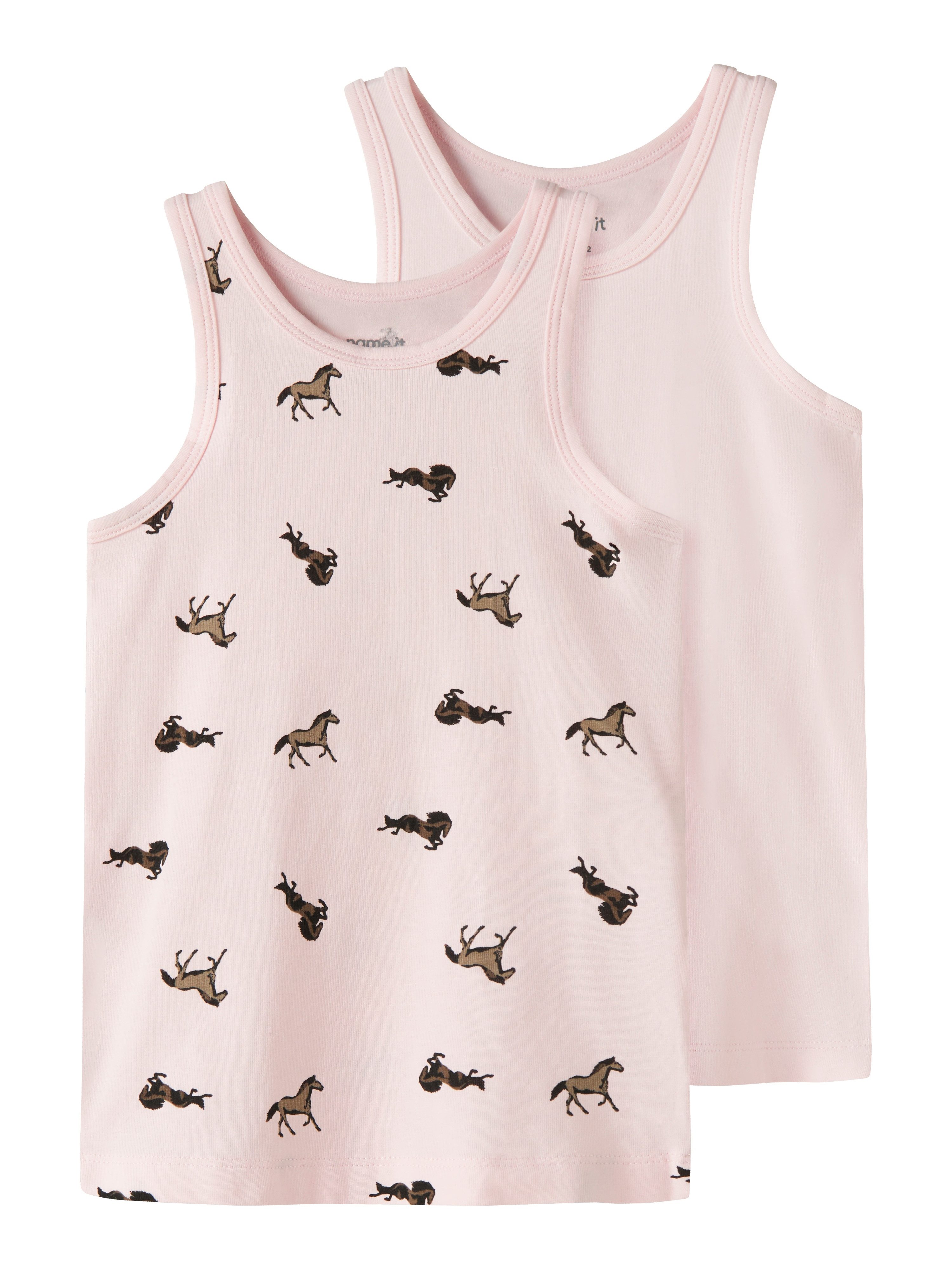 Name It Unterhemd NMFTANK TOP 2P BALLERINA HORSE NOOS (Packung, 2-St)