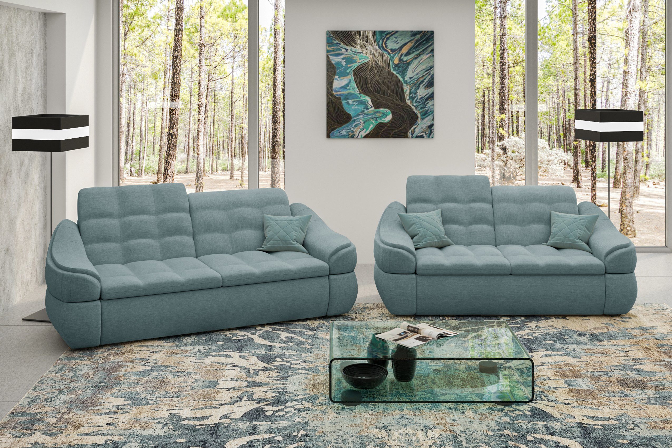 OTTO Couchgarnituren kaufen online | Blaue
