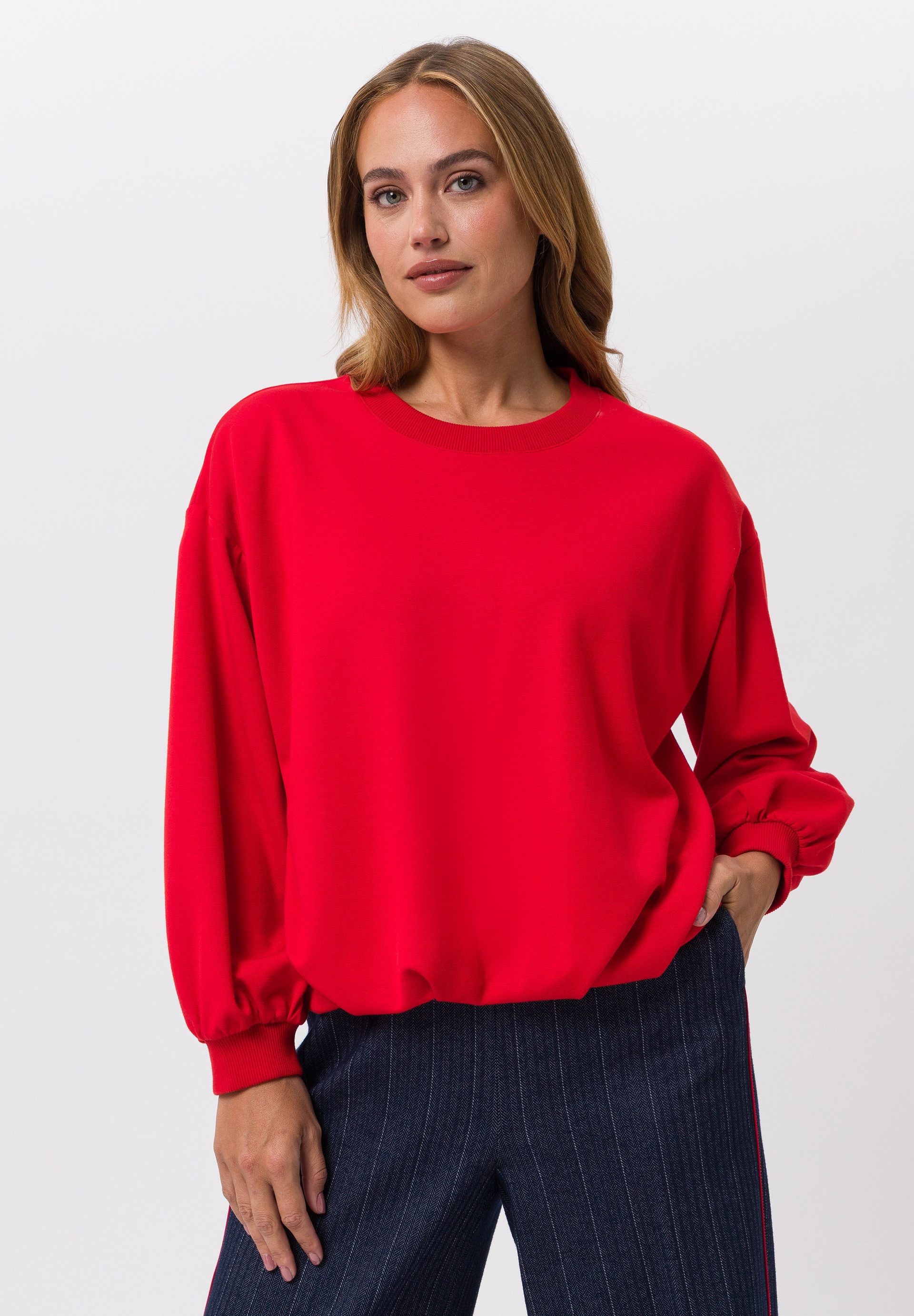 TUZZI Langarmshirt mit breiten Bündchen