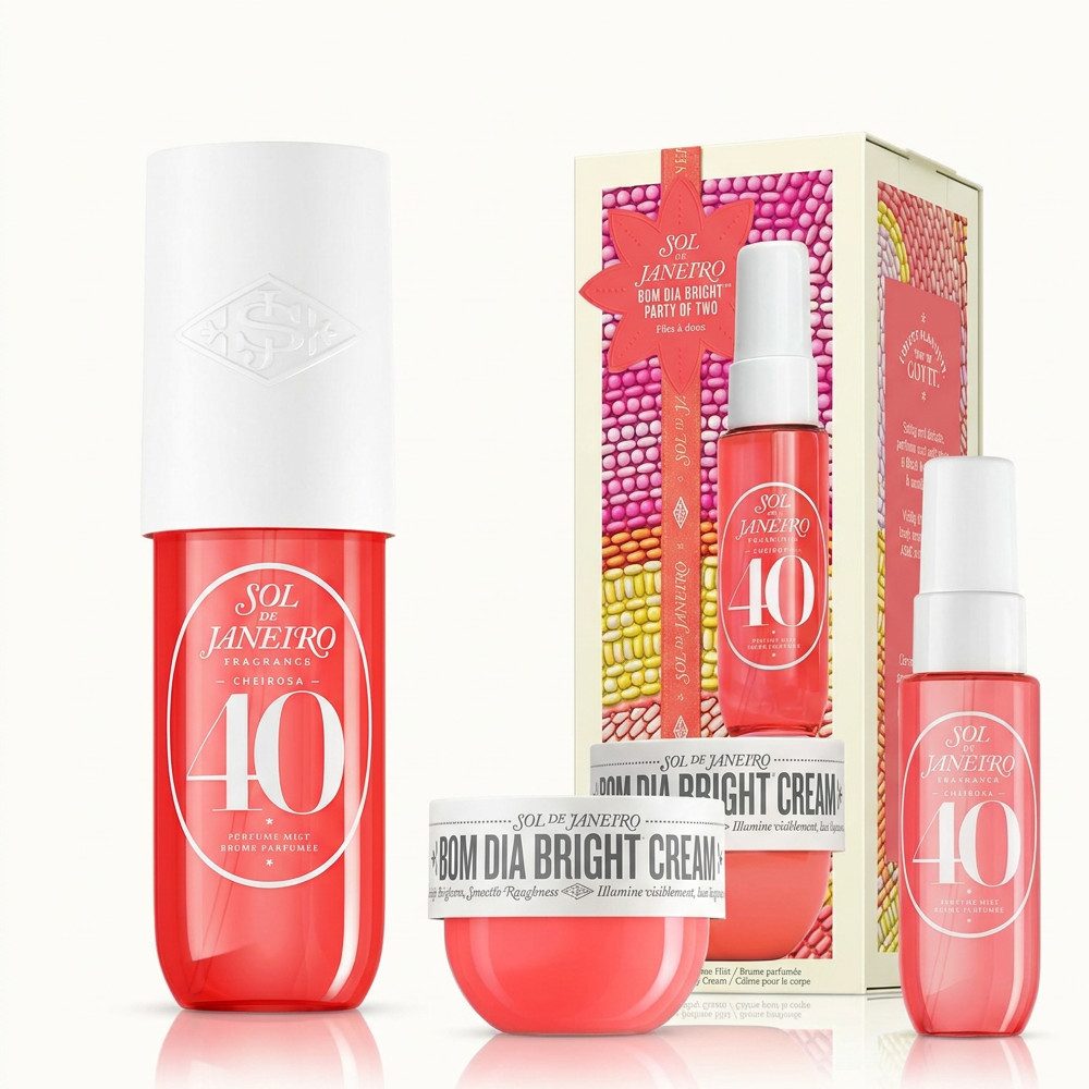 Sol de Janeiro Körperspray Sol de Janeiro Cheirosa 40 Body Spray und Bom Dia Bright Geschenkset, Duftendes Pflege Duo mit Körperspray und Geschenkset