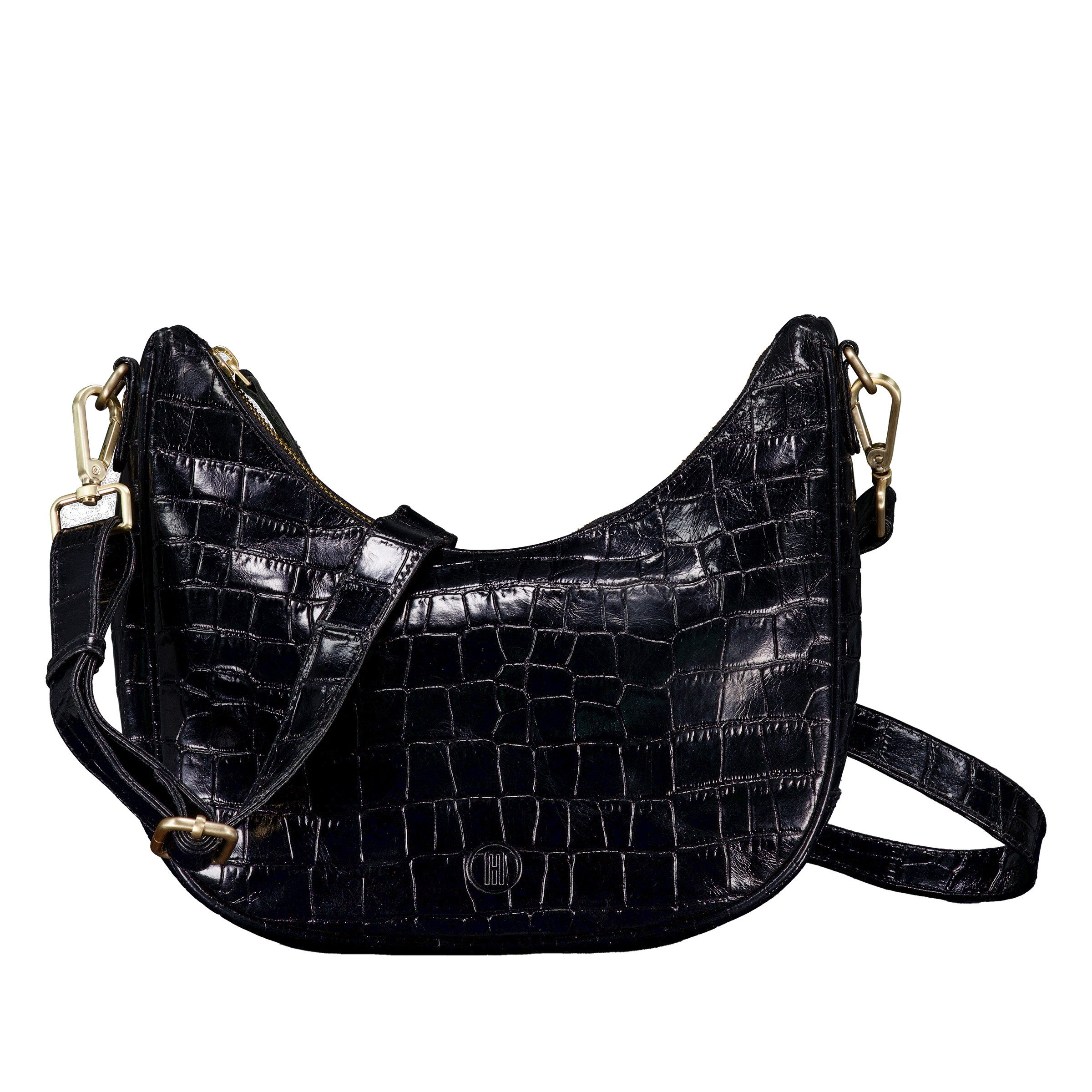 Beuteltasche Kroko