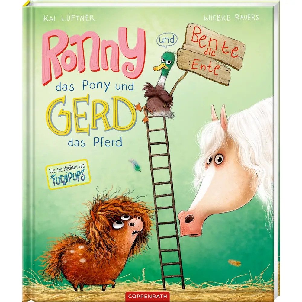 COPPENRATH DIE SPIEGELBURG Zeichenalbum Ronny, das Pony, (Bd. 2) - und Gerd, das Pferd, und Bente, die Ente