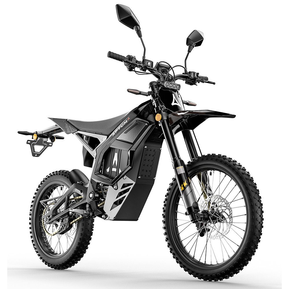 Vankel E-Motorrad Elektromotorrad 72V 40Ah LG 10kW 100km/h 120km Enduro Racing, 100000 W, 100 km/h, 4kW 410Nm KKE Federung L3e-A1 COC Aluminium Rahmen Vierkolbenbremse