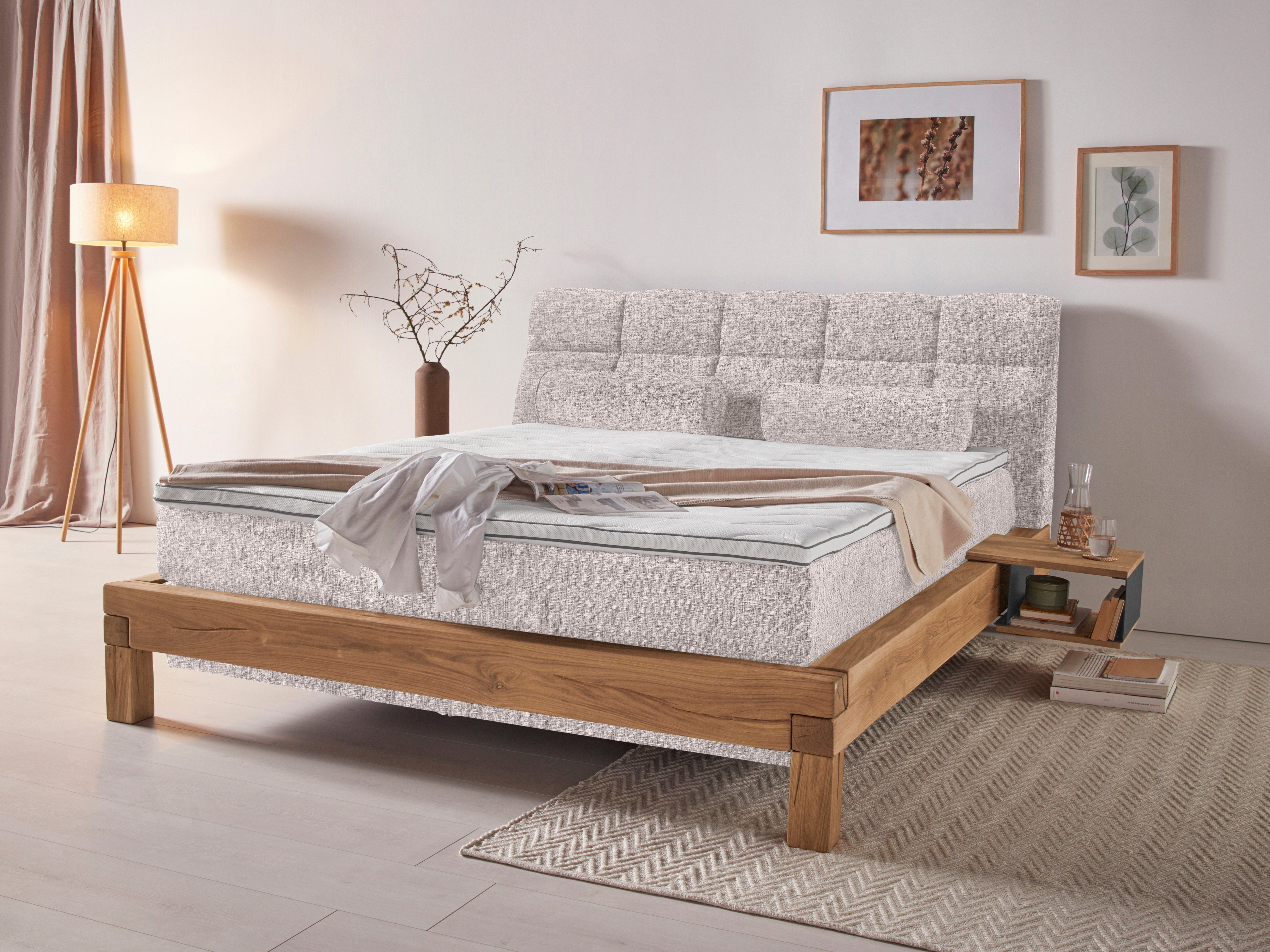 Home affaire Boxspringbett "Villads", Liegefläche: 180/200 cm, Inside-Boxsp günstig online kaufen