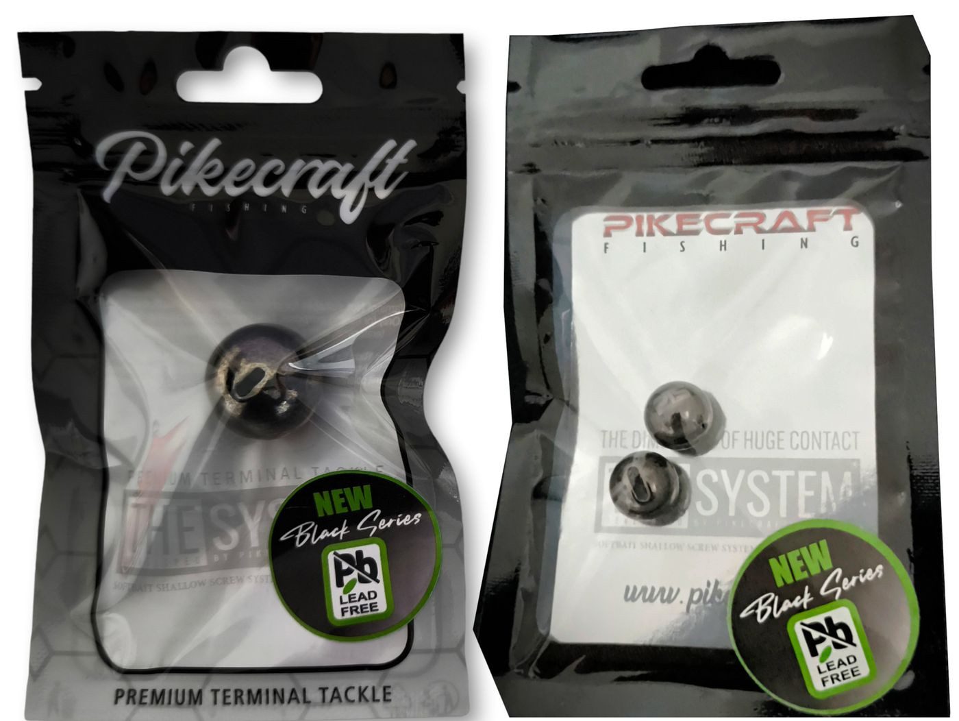 Pikecraft Kunstköder Pikecraft Black Series LeadFree Set - Gewichte für Gummiköder