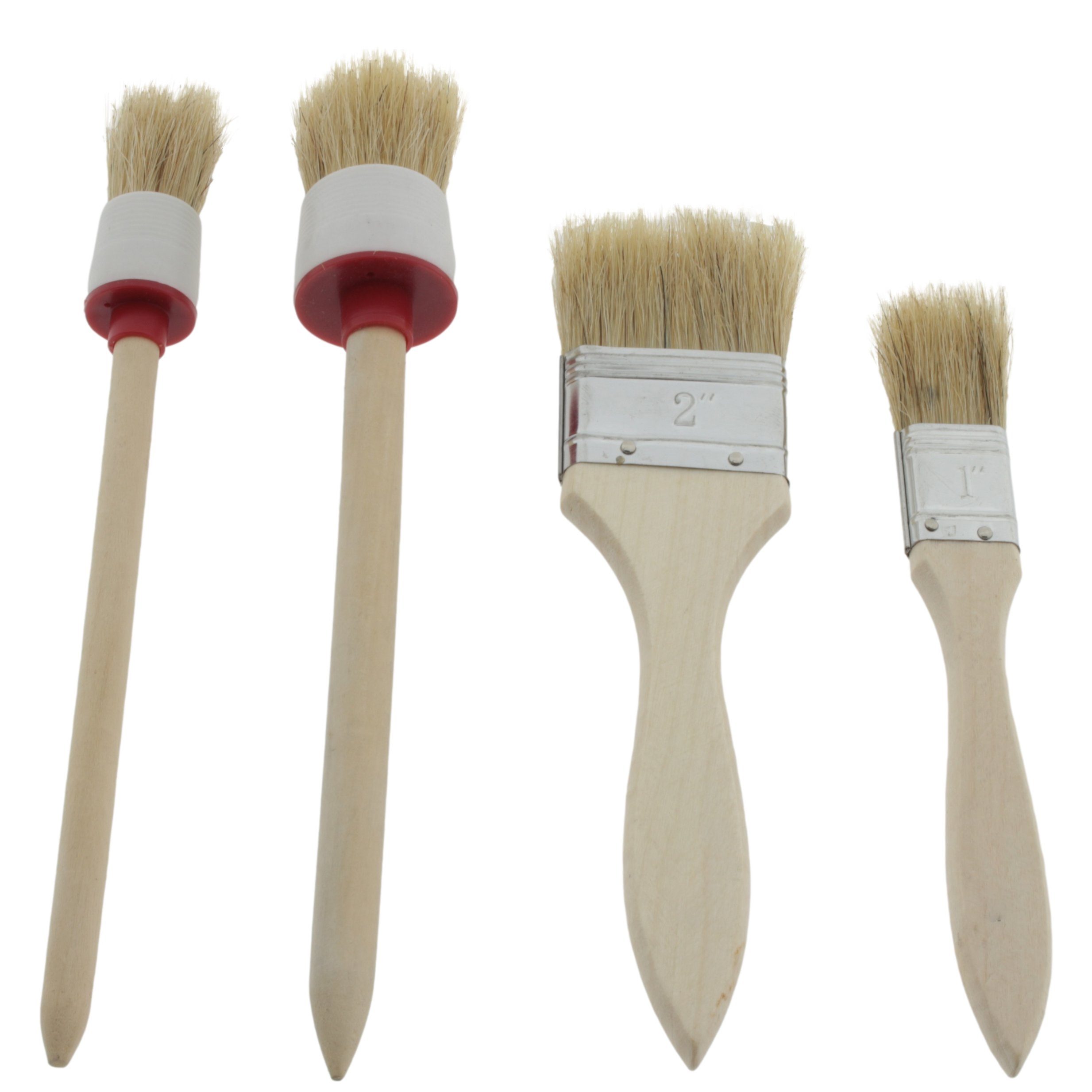 Pinsel Pinsel Set 4 teilig für Farben und Lacke